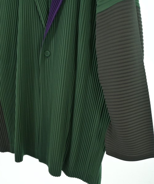 HOMME PLISSE（オムプリッセ）カジュアルジャケット 緑 サイズ:-(XXL位) メンズ/2200646361024