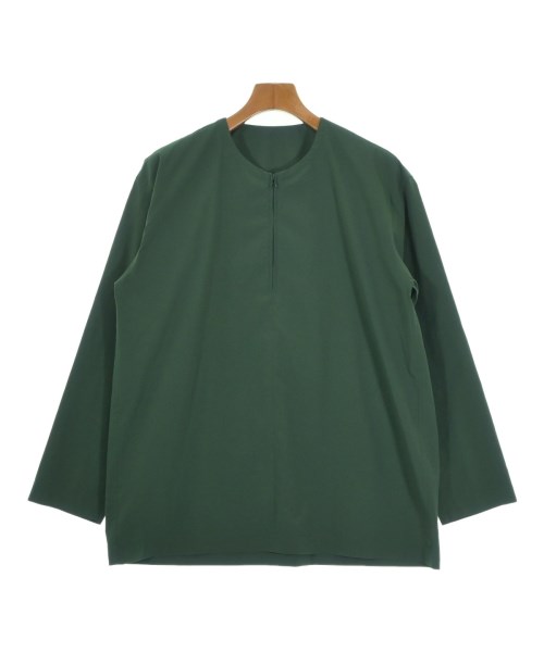 HOMME PLISSE(オムプリッセ)カジュアルシャツ 緑 サイズ:2(M位)/2200647530016