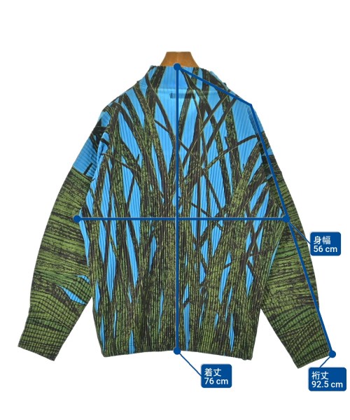 HOMME PLISSE（オムプリッセ）その他 青 サイズ:3(L位) メンズ/2200649068012