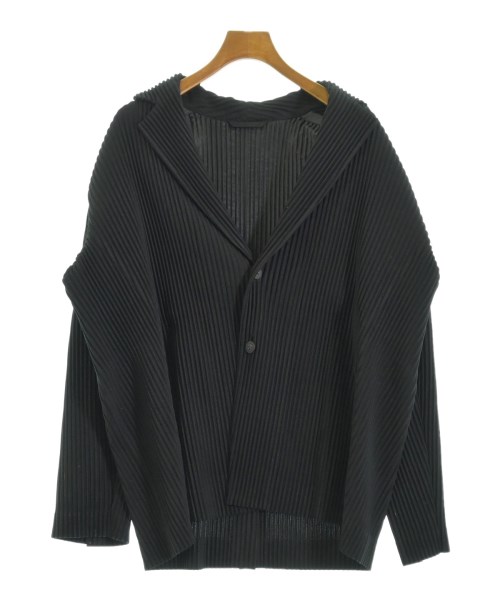 HOMME PLISSE(オムプリッセ)カジュアルジャケット 黒 サイズ:3(L位)/2200649596010