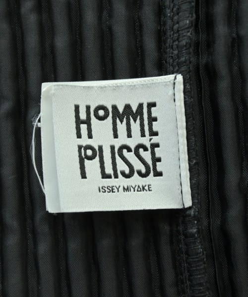 HOMME PLISSE（オムプリッセ）カジュアルジャケット 黒 サイズ:3(L位) メンズ/2200649596010