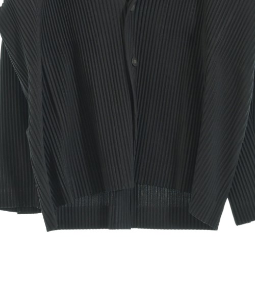 HOMME PLISSE（オムプリッセ）カジュアルジャケット 黒 サイズ:3(L位) メンズ/2200649596010