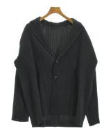 HOMME PLISSE（オムプリッセ）カジュアルジャケット 黒 サイズ:3(L位) メンズ/2200649596010