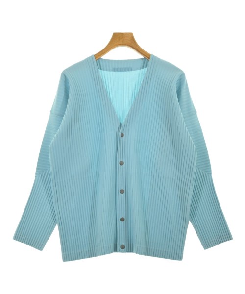 HOMME PLISSE(オムプリッセ)カジュアルシャツ 青 サイズ:2(M位)/2200650341197