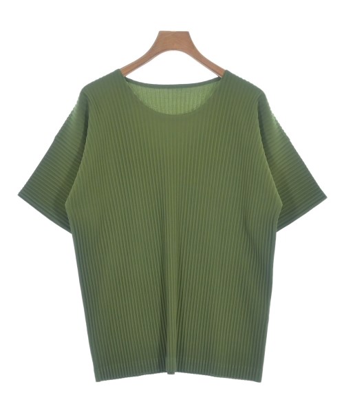 HOMME PLISSE(オムプリッセ)Tシャツ・カットソー 緑 サイズ:4(XL位)/2200651827027