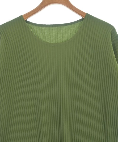 HOMME PLISSE（オムプリッセ）Tシャツ・カットソー 緑 サイズ:4(XL位) メンズ/2200651827027