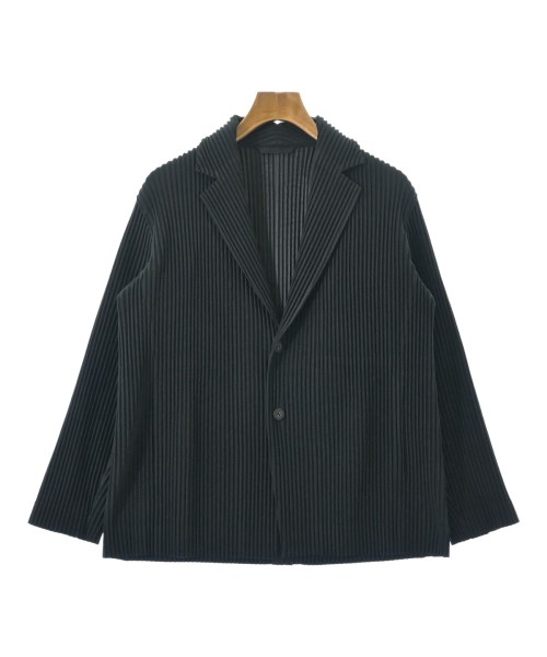 HOMME PLISSE(オムプリッセ)カジュアルジャケット 黒 サイズ:1(S位)/2200652990058
