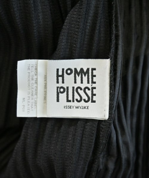 HOMME PLISSE（オムプリッセ）カジュアルシャツ 黒 サイズ:3(L位) メンズ/2200653158020