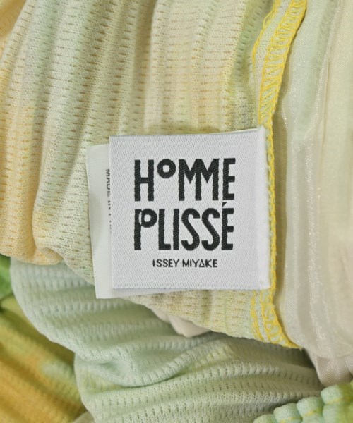 HOMME PLISSE（オムプリッセ）スラックス 黄 サイズ:2(M位) メンズ/2200653158204
