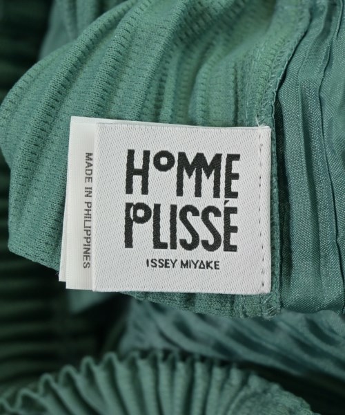 HOMME PLISSE（オムプリッセ）スラックス 緑 サイズ:2(M位) メンズ/2200653158242