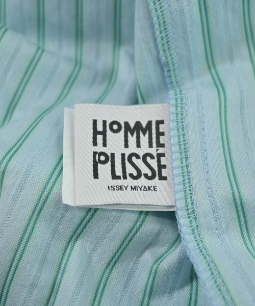 HOMME PLISSE（オムプリッセ）カジュアルシャツ 青 サイズ:2(M位) メンズ/2200651937023