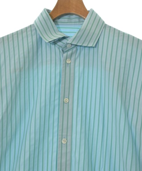 HOMME PLISSE（オムプリッセ）カジュアルシャツ 青 サイズ:2(M位) メンズ/2200651937023