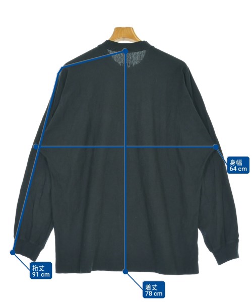 HOMME PLISSE（オムプリッセ）Tシャツ・カットソー 黒 サイズ:3(L位) メンズ/2200703054074