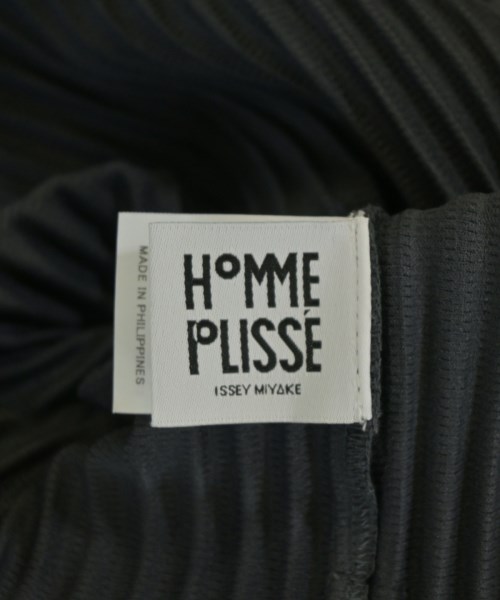 HOMME PLISSE（オムプリッセ）カジュアルシャツ グレー サイズ:3(L位) メンズ/2200703268129