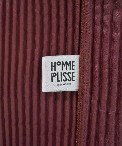 HOMME PLISSE（オムプリッセ）カジュアルジャケット 赤 サイズ:1(S位) メンズ/2200703408020