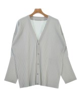 HOMME PLISSE（オムプリッセ）カーディガン グレー サイズ:3(L位) メンズ/2200703408129