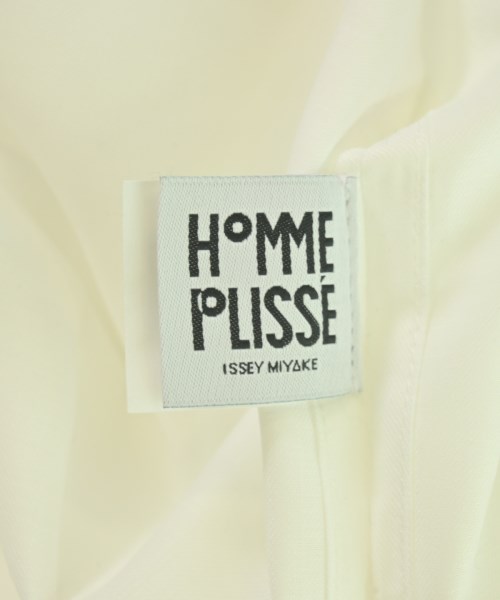 HOMME PLISSE（オムプリッセ）カジュアルシャツ 白 サイズ:3(L位) メンズ/2200704037045