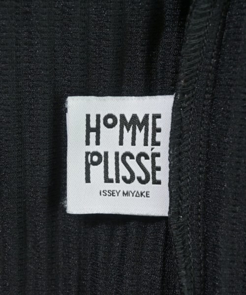HOMME PLISSE（オムプリッセ）カジュアルシャツ 黒 サイズ:4(L位) メンズ/2200705159012