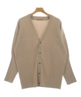 HOMME PLISSE（オムプリッセ）カーディガン ベージュ サイズ:-(L位) メンズ/2200705837033