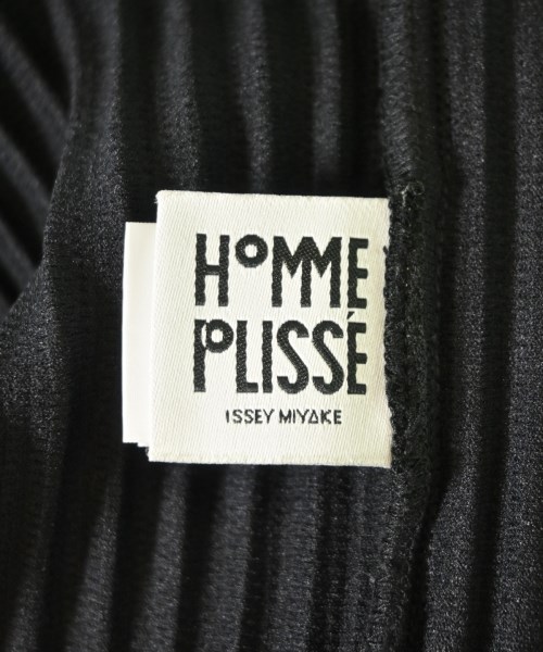 HOMME PLISSE（オムプリッセ）カジュアルシャツ 黒 サイズ:3(L位) メンズ/2200705092036