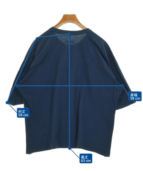 HOMME PLISSE（オムプリッセ）Tシャツ・カットソー 紺 サイズ:2(M位) メンズ/2200705092074