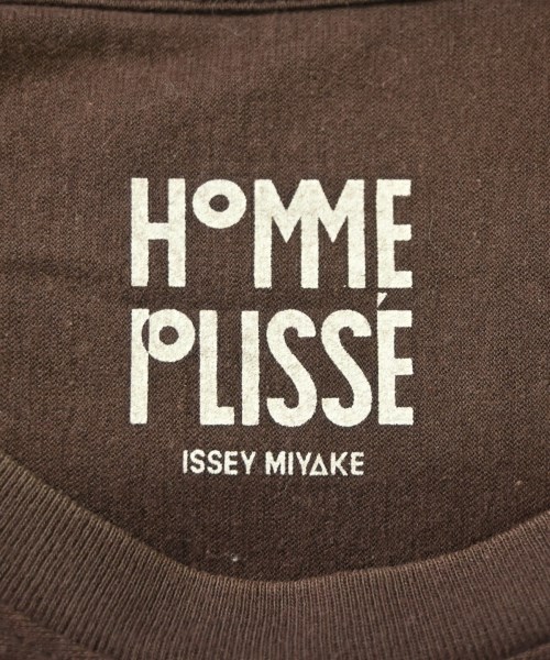 HOMME PLISSE（オムプリッセ）Tシャツ・カットソー 茶 サイズ:2(M位) メンズ/2200707386232