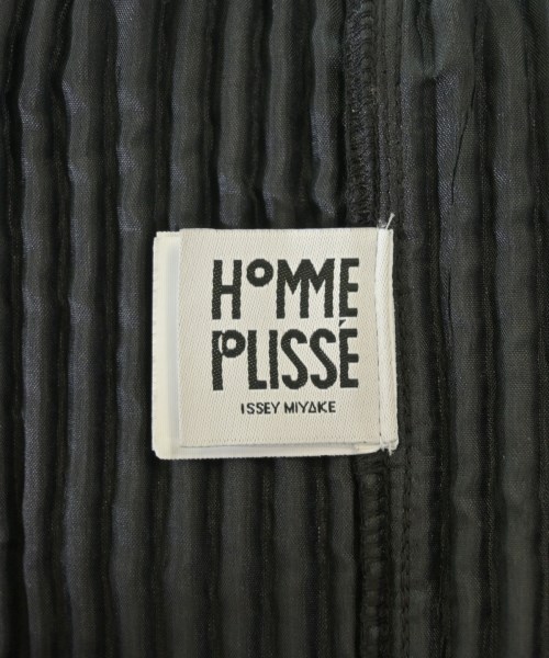 HOMME PLISSE（オムプリッセ）カジュアルジャケット 黒 サイズ:1(S位) メンズ/2200709064039