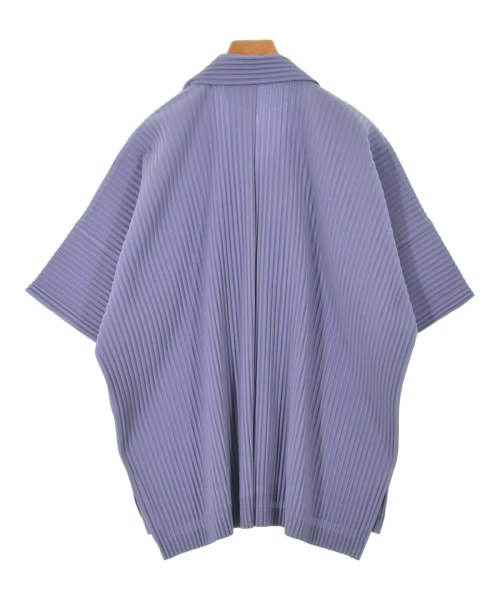 HOMME PLISSE（オムプリッセ）カジュアルシャツ 紫 サイズ:2(M位) メンズ/2200663563036