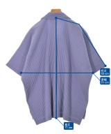 HOMME PLISSE（オムプリッセ）カジュアルシャツ 紫 サイズ:2(M位) メンズ/2200663563036