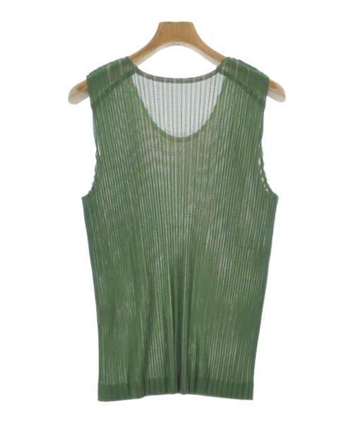 HOMME PLISSE（オムプリッセ）タンクトップ 緑 サイズ:3(L位) メンズ/2200663839032
