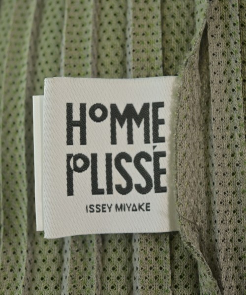 HOMME PLISSE（オムプリッセ）タンクトップ 緑 サイズ:3(L位) メンズ/2200663839032