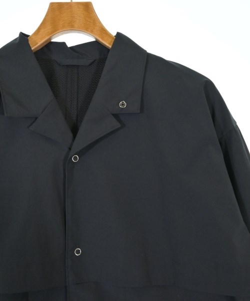 HOMME PLISSE（オムプリッセ）ステンカラーコート 黒 サイズ:3(L位) メンズ/2200661296011