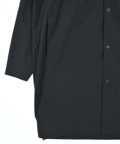 HOMME PLISSE（オムプリッセ）ステンカラーコート 黒 サイズ:3(L位) メンズ/2200661296011