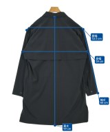 HOMME PLISSE（オムプリッセ）ステンカラーコート 黒 サイズ:3(L位) メンズ/2200661296011