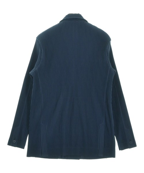 HOMME PLISSE（オムプリッセ）カジュアルジャケット 青 サイズ:4(L位) メンズ/2200665307034