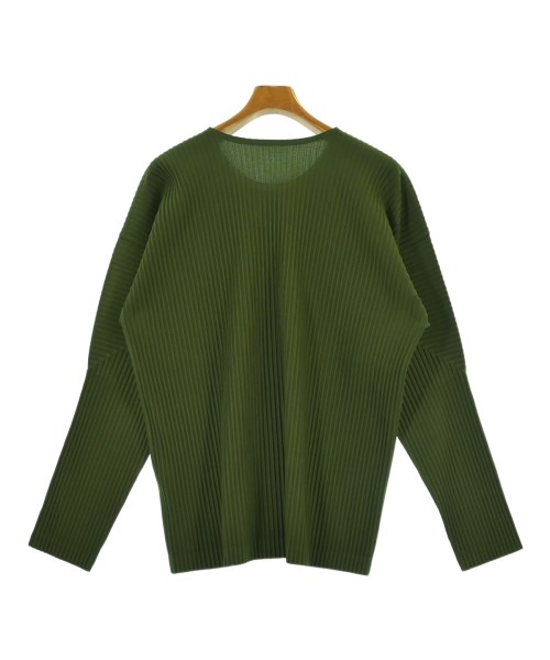 HOMME PLISSE（オムプリッセ）Tシャツ・カットソー 緑 サイズ:4(XL位) メンズ/2200665307171