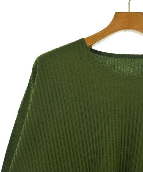 HOMME PLISSE（オムプリッセ）Tシャツ・カットソー 緑 サイズ:4(XL位) メンズ/2200665307171