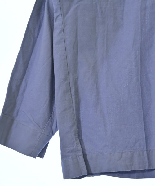 HOMME PLISSE（オムプリッセ）カジュアルシャツ 青 サイズ:2(M位) メンズ/2200666048042