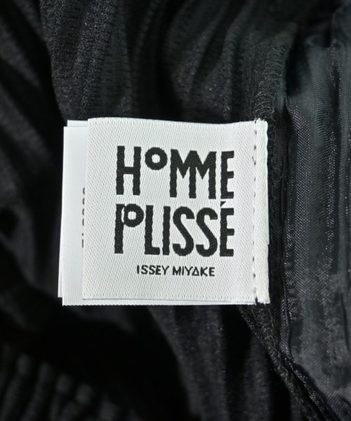 HOMME PLISSE（オムプリッセ）クロップドパンツ 黒 サイズ:2(M位) メンズ/2200666190048