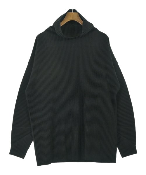 HOMME PLISSE(オムプリッセ)カジュアルシャツ 黒 サイズ:3(L位)/2200666722010