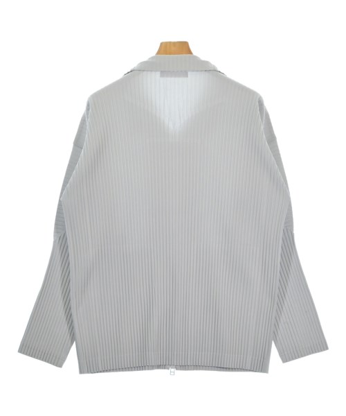 HOMME PLISSE（オムプリッセ）ブルゾン グレー サイズ:3(L位) メンズ/2200666584083