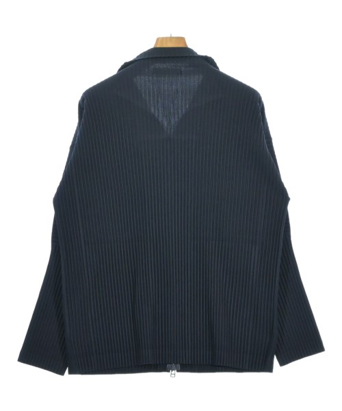 HOMME PLISSE（オムプリッセ）ブルゾン 紺 サイズ:3(L位) メンズ/2200666584090