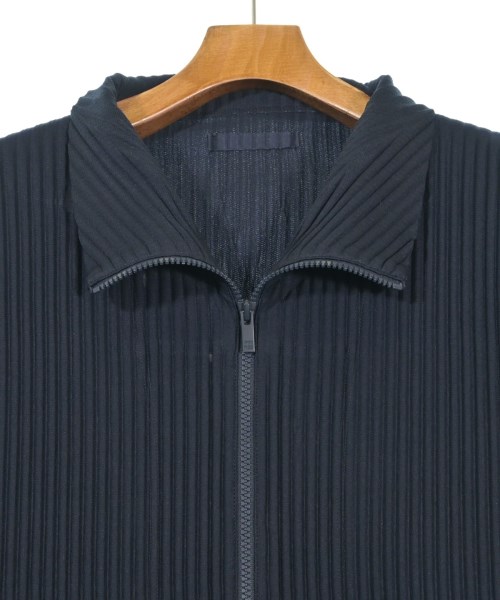 HOMME PLISSE（オムプリッセ）ブルゾン 紺 サイズ:3(L位) メンズ/2200666584090