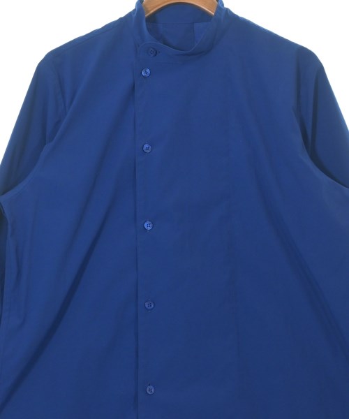 HOMME PLISSE（オムプリッセ）カジュアルシャツ 青 サイズ:3(L位) メンズ/2200666584120