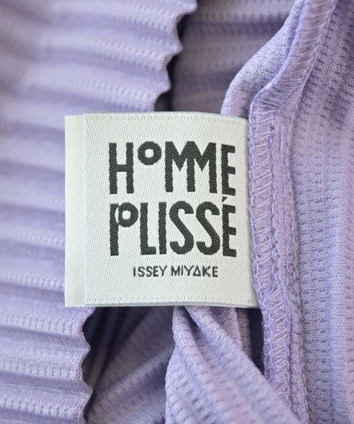 HOMME PLISSE（オムプリッセ）カジュアルシャツ 紫 サイズ:2(M位) メンズ/2200666584137