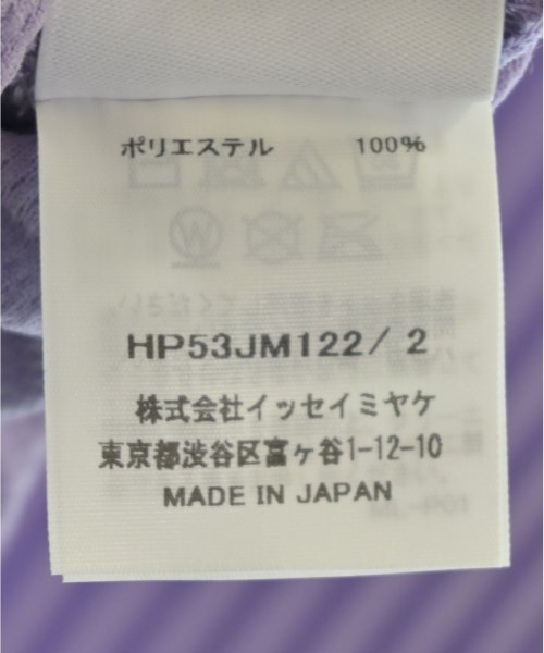HOMME PLISSE（オムプリッセ）カジュアルシャツ 紫 サイズ:2(M位) メンズ/2200666584137