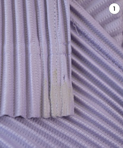 HOMME PLISSE（オムプリッセ）カジュアルシャツ 紫 サイズ:2(M位) メンズ/2200666584137