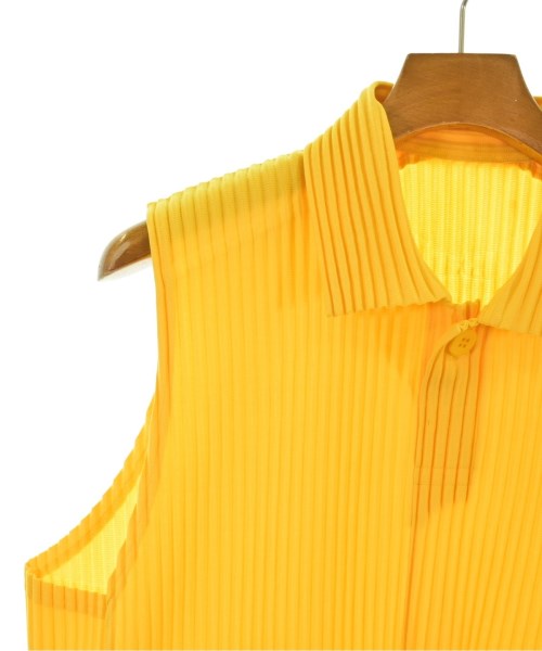 HOMME PLISSE（オムプリッセ）カジュアルシャツ 黄 サイズ:2(M位) メンズ/2200669543032