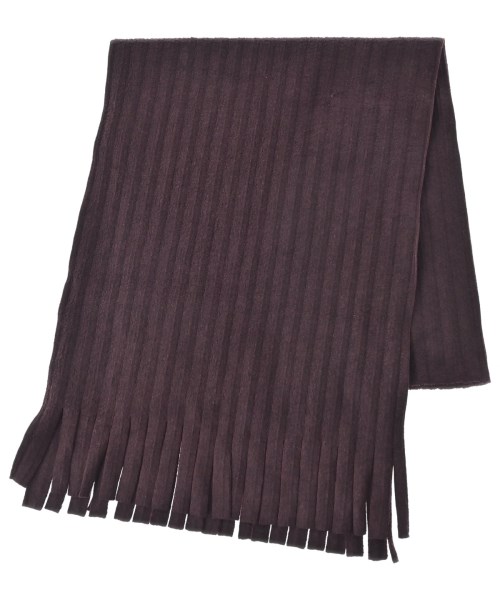 HOMME PLISSE(オムプリッセ)マフラー 赤 サイズ:-/2200669949063