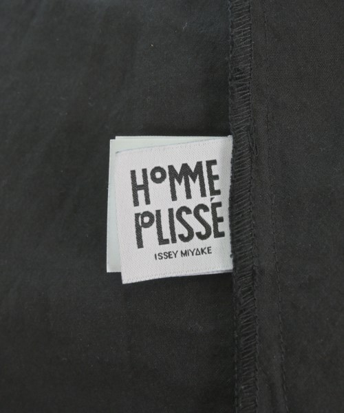 HOMME PLISSE（オムプリッセ）カジュアルシャツ 黒 サイズ:2(M位) メンズ/2200670240036
